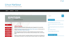 Desktop Screenshot of linuxharbour.com